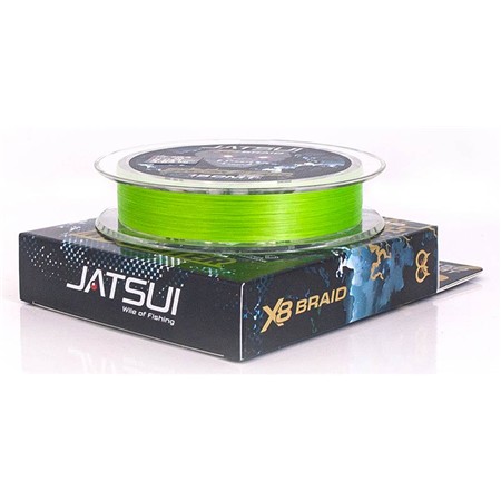 TRECCIA JATSUI MOONSTER BRAID GREEN - 150M
