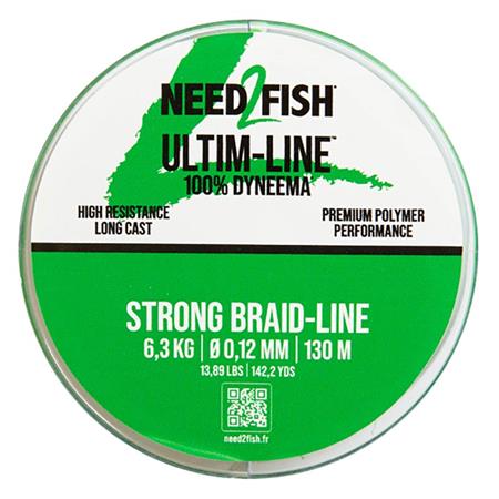 Treccia Need2fish Ultim-Line Blu -130M