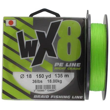 Treccia Powerline Wx8 Chartreuse - 270M