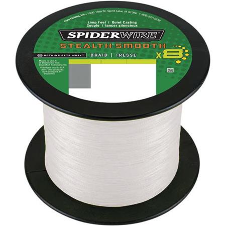 Treccia Spiderwire Stealth Smooth 8 - Traslucida - 2000M