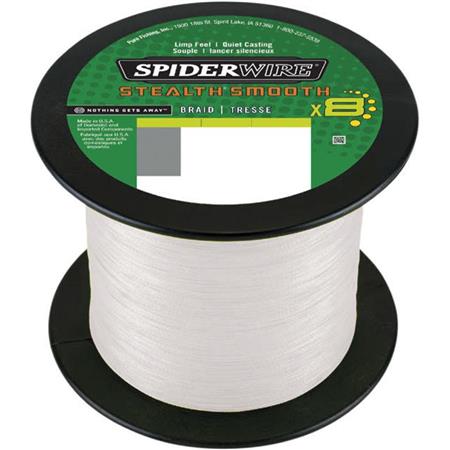 Treccia Spiderwire Stealth Smooth 8 - Traslucido -1800M