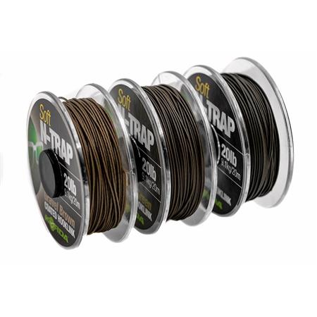 TRECCIA A TERMINALI - 20M KORDA N-TRAP SOFT - 20M