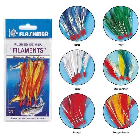 Treino De Penas Mar Flashmer Filament
