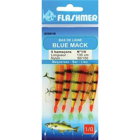 Tren De Plumas Flashmer Blue Mack