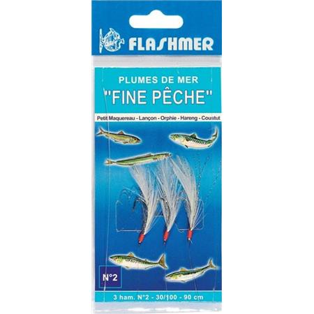 Tren De Plumas Flashmer Pesca Ligera