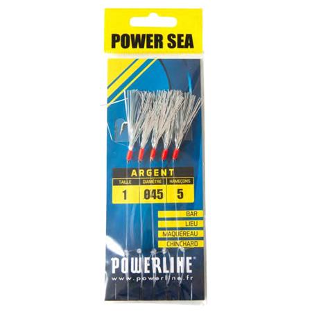 TRENO DE PENAS POWERLINE POWER SEA ARGENT