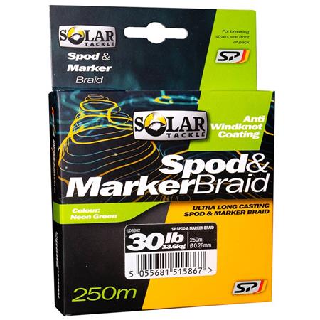 Trenza Carpa Solar Spod & Marker Braid