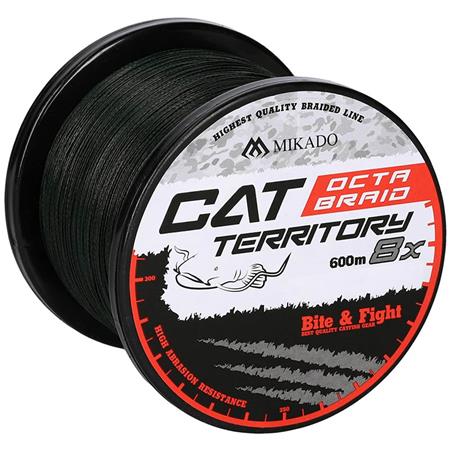 Trenza Mikado Cat Territory Octa Braid - Green - 600M