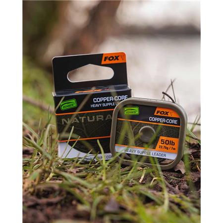 TRENZA PARA BAJO DE LÍNEA FOX NATURALS COPPER-CORE