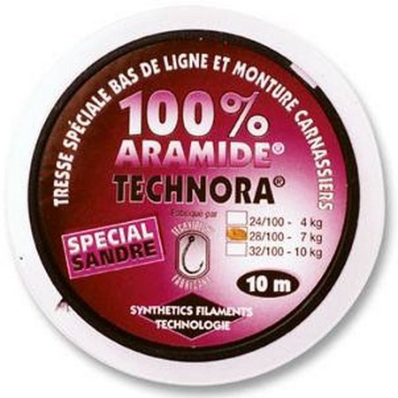 Trenza Para Bajos De Línea Technipêche Technora Aramide