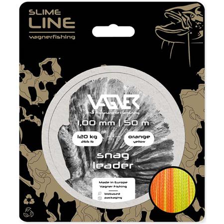 Trenza Para El Final De La Línea Vagner Snag Leader - 50M