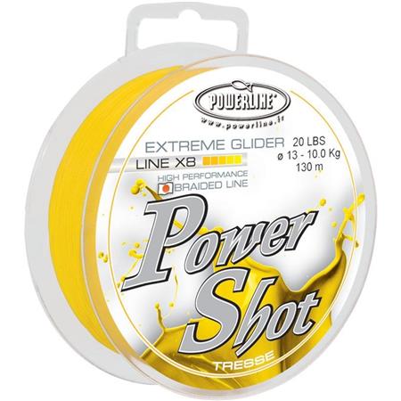 Trenza Powerline Power Shot Oro - 130M