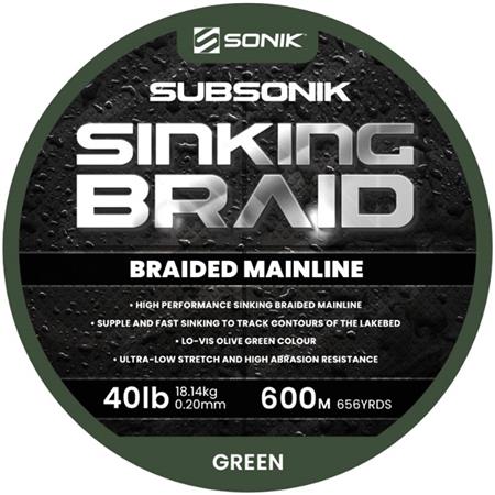 Trenza Sonik Subsonik Sinking Braid