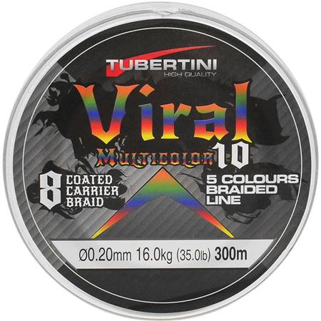 Trenza Tubertini Viral 10 Multicolore - 300M