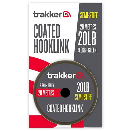 Trenzado Bajo De Línea Trakker Semi Stiff Coated Hooklink - 20M