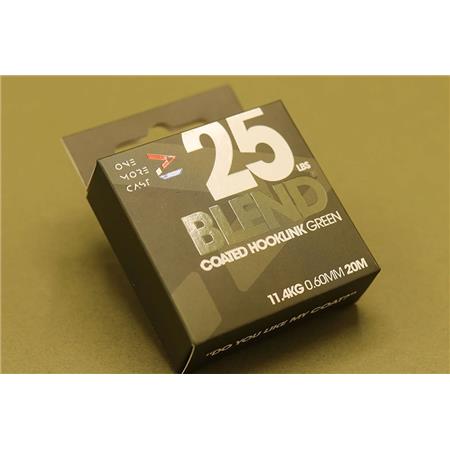 TRENZADO PARA BAJA DE LÍNEA FORRADA - 20M ONE MORE CAST COATED HOOKLINK - 20M