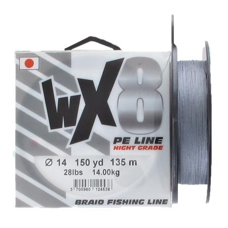Trenzado Powerline Wx8 Gris - 270M