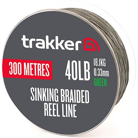 Trenzado Trakker Sinking Braid Reel Line - 300M