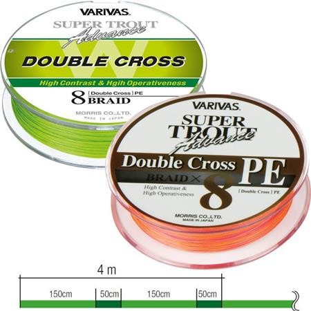 Trenzado Varivas Super Trout Double Cross Pe - 92M