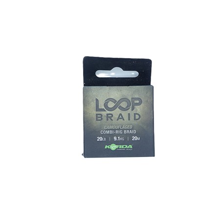 Tresse À Bas De Ligne Korda Loop Braid - 20M - Klb20