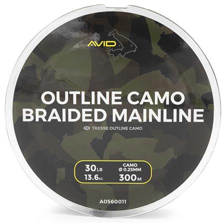 Tresse Avid Carp Outline Camo - 300M