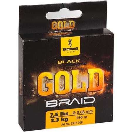 Tresse Browning Black Magic Gold - 150M