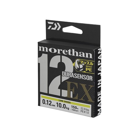TRESSE DAIWA MORETHAN 12 EX - 150M