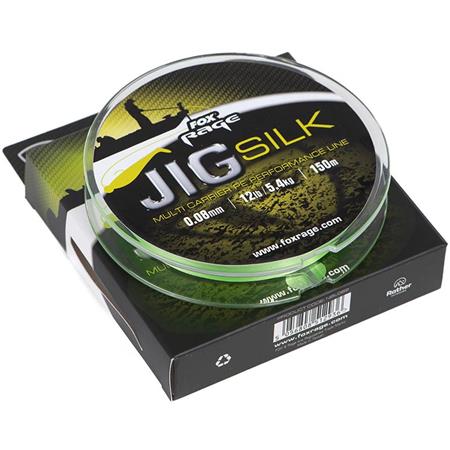 TRESSE FOX RAGE JIG SILK - 150M