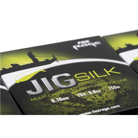 TRESSE FOX RAGE JIG SILK - 150M
