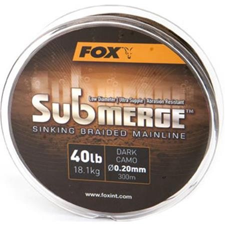 Tresse Fox Submerge Camo Sinking Braid