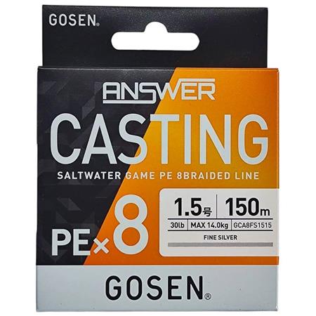 Tresse Gosen Answer Casting X8 - 150M