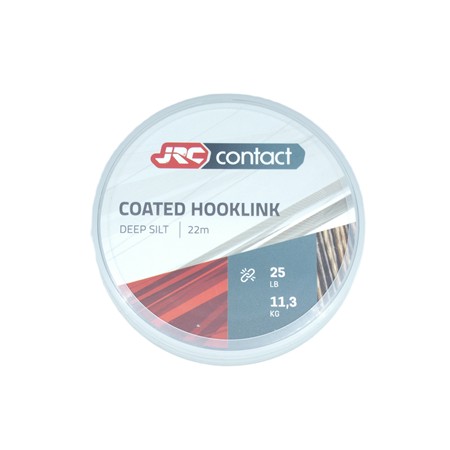 Tresse Jrc Contact Coated Hooklink - 22M - Deep Silt - 25Lbs
