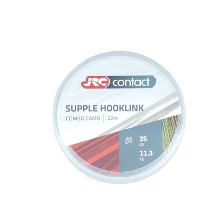 Tresse Jrc Contact Supple Hooklink - 22M - Cbo Camo - 25Lbs