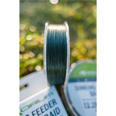 TRESSE KORUM LIMITLESS SINKING FEEDER BRAID - 300M