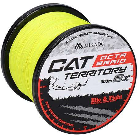 Tresse Mikado Cat Territory Octa Braid - Fluo - 600M