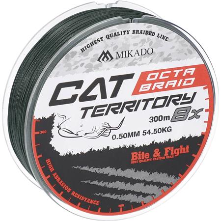 Tresse Mikado Cat Territory Octa Braid - Green - 300M