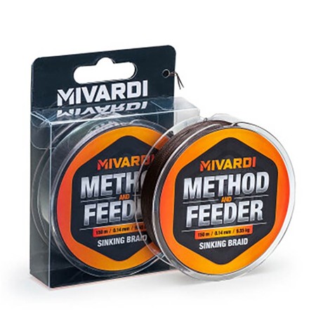 Tresse Mivardi Method & Feeder Sinking Braid - 150M