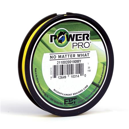 TRESSE POWER PRO - JAUNE