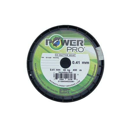 Tresse Power Pro - Rouge - 450M - 41/100