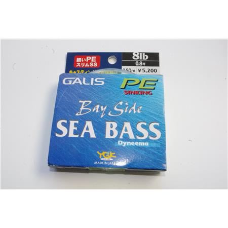 Tresse Sea Bass Ygk Bay Side Sinking 8 Lb 150 M - 15/100 