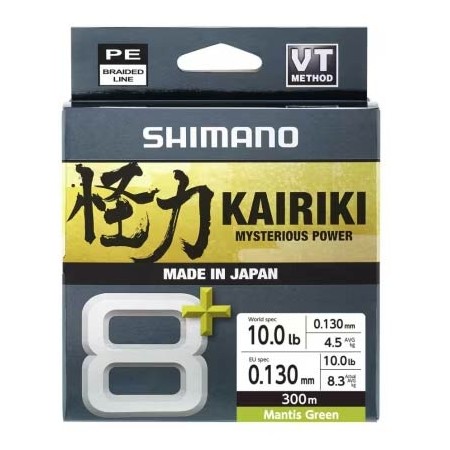 Tresse Shimano Kairiki 8+ - 300M