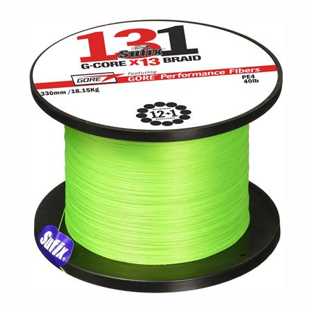 Tresse Sufix 131 G-Core - Neon Chartreuse - 1500M