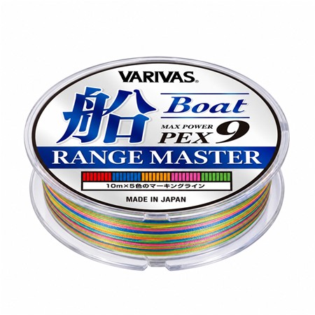 Tresse Varivas Max Power Pe X9 Range Master Fune - 300M
