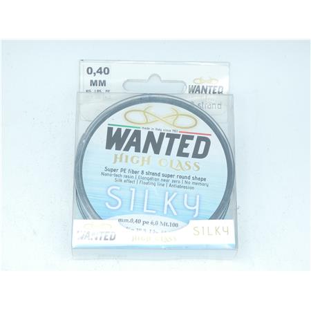 Tresse Wanted Silky X8 - 100M - 0.40Mm Vert