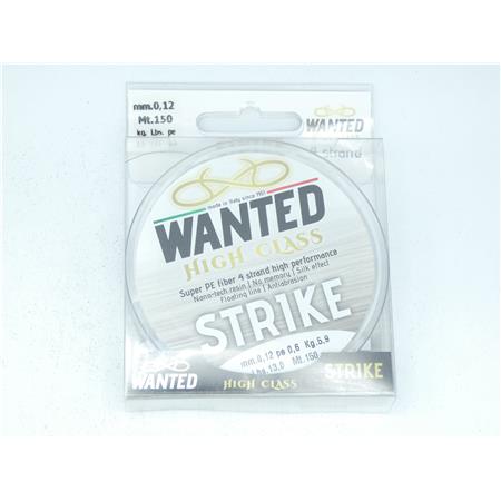 Tresse Wanted Strike X4 - 150M - 0.12Mm Vert
