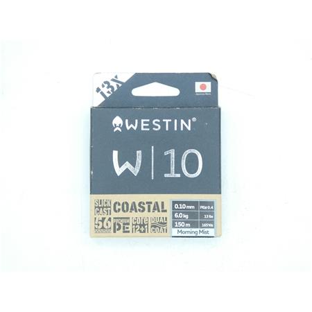 Tresse Westin W10 13 Braid Coastal - Bleu - 150M - 10/100