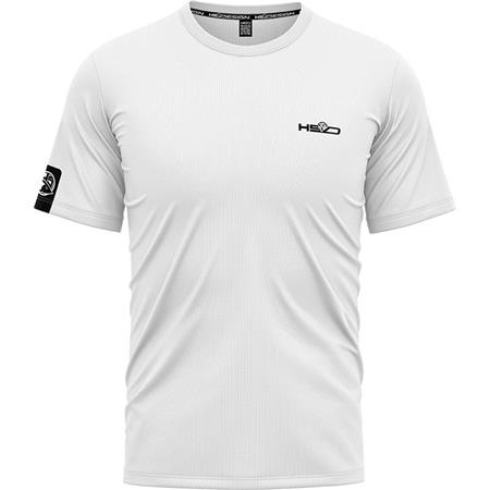 Tricou Cu Mâneci Scurte Pentru Bărbați Hot Spot Design Predator Pike - Alb