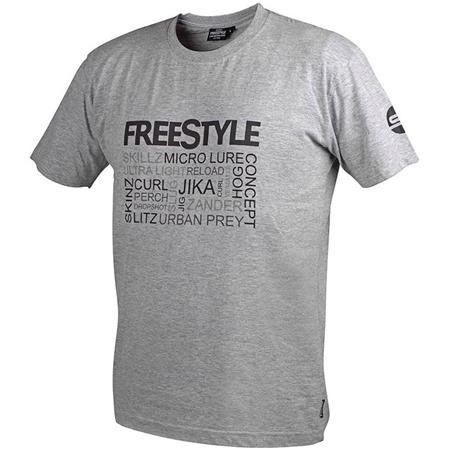 Tricou Pentru Bărbați Cu Mâneci Scurte Freestyle Limited Edition 002 - Gri