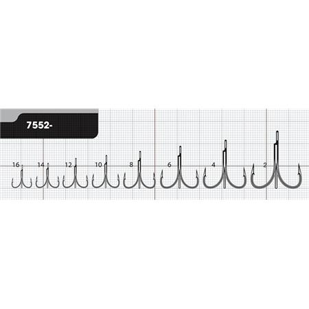 ΤΡΙΠΛΌ ΑΓΚΊΣΤΡΙ ΓΙΑ ΑΡΠΑΚΤΙΚΆ VMC TRIPLE INLINE LIGHT 7552