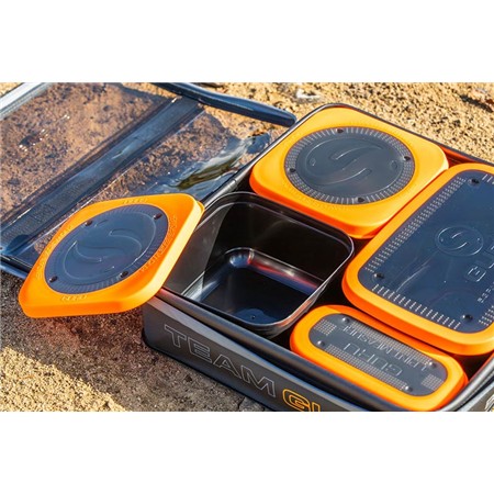 TROUSSE À APPÂTS GURU TEAM GURU BAIT SYSTEM AVEC BOÎTES